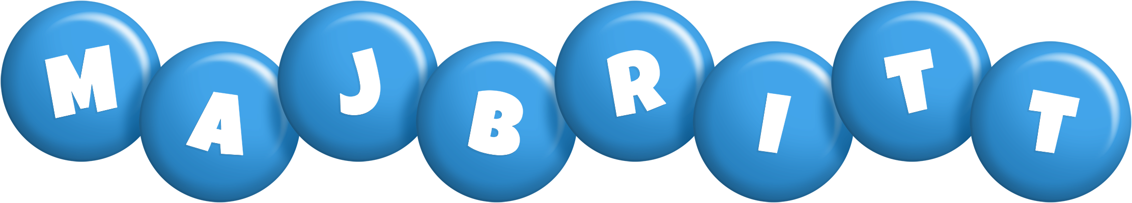 Majbritt candy-blue logo