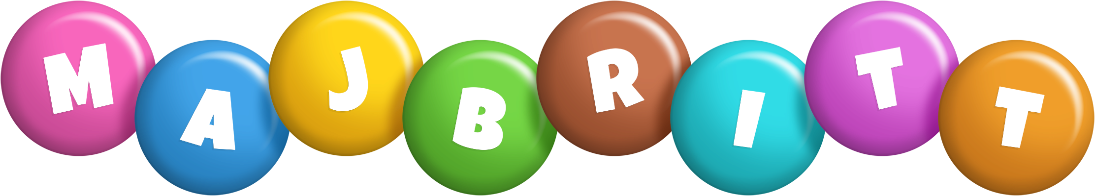 Majbritt candy logo