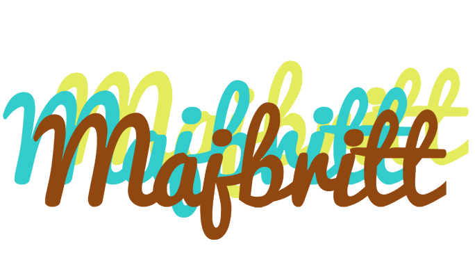 Majbritt cupcake logo