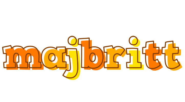 Majbritt desert logo