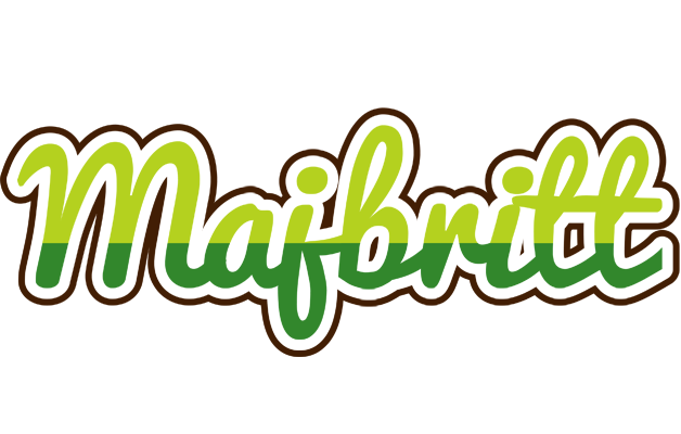 Majbritt golfing logo