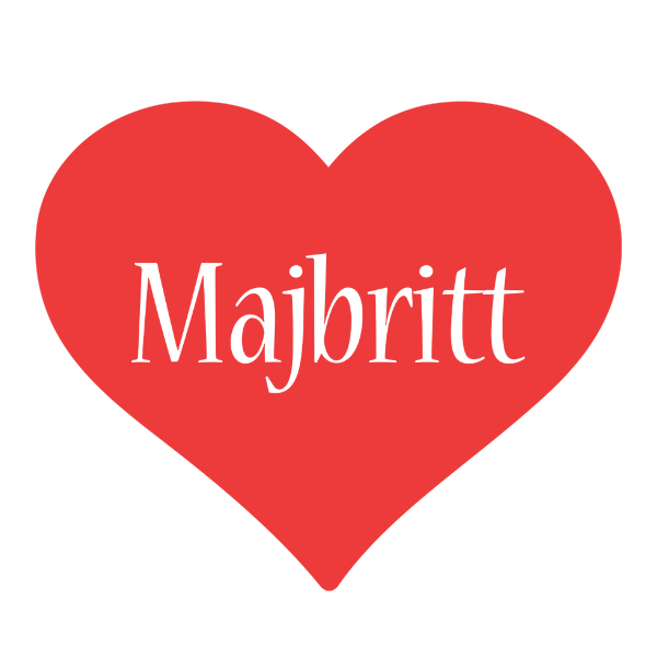 Majbritt love logo