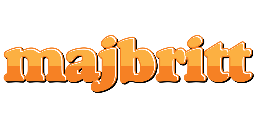 Majbritt orange logo