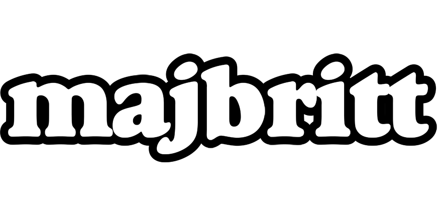 Majbritt panda logo
