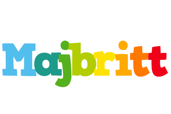 Majbritt rainbows logo