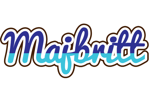 Majbritt raining logo