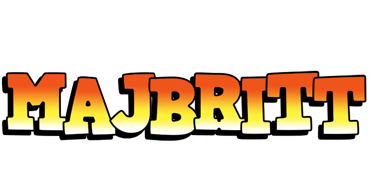 Majbritt sunset logo