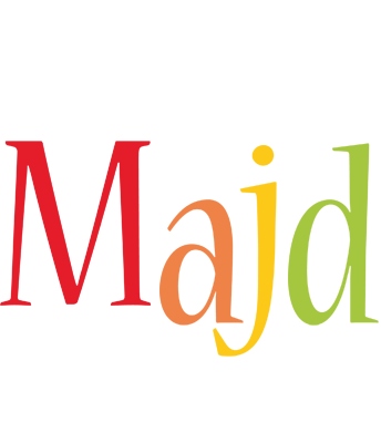 Majd birthday logo