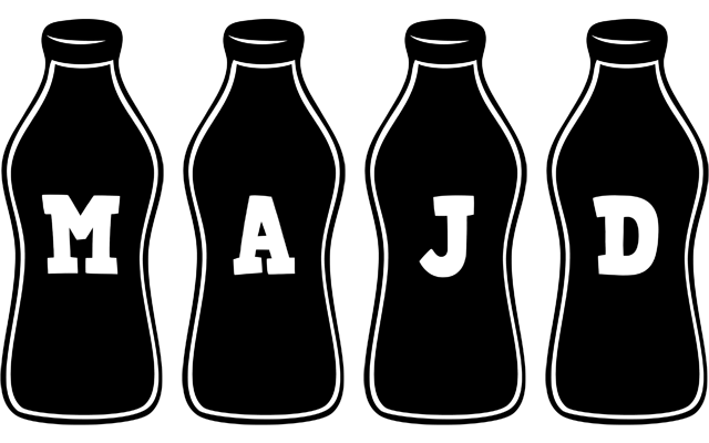 Majd bottle logo