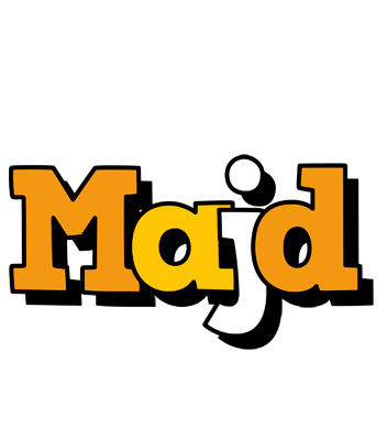 Majd cartoon logo