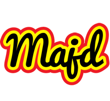 Majd flaming logo