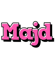 Majd girlish logo