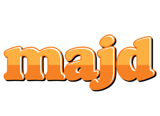 Majd orange logo