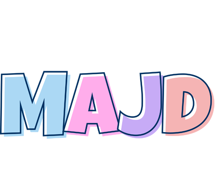 Majd pastel logo