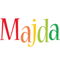 Majda birthday logo