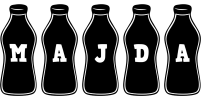 Majda bottle logo
