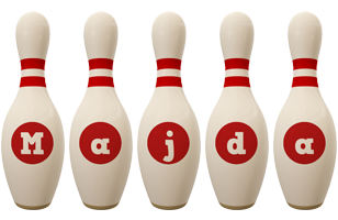 Majda bowling-pin logo