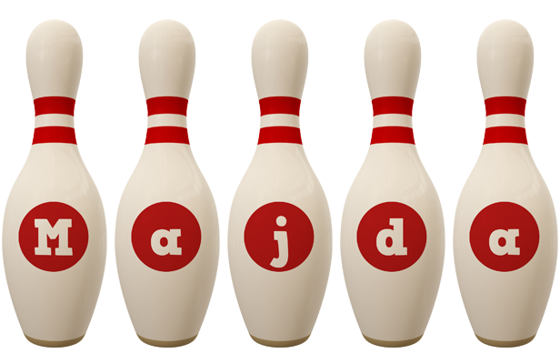 Majda bowling-pin logo