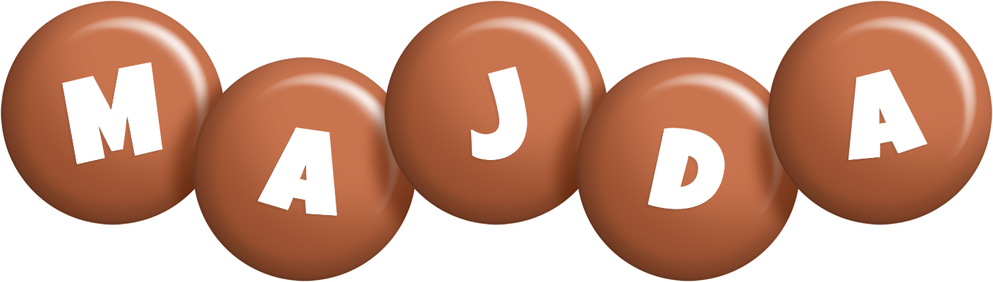 Majda candy-brown logo