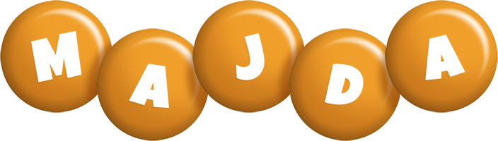 Majda candy-orange logo