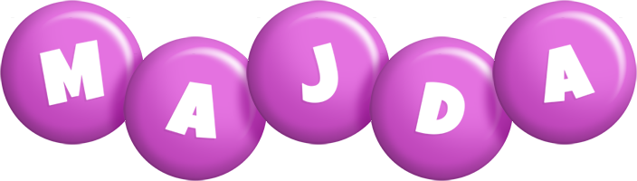 Majda candy-purple logo