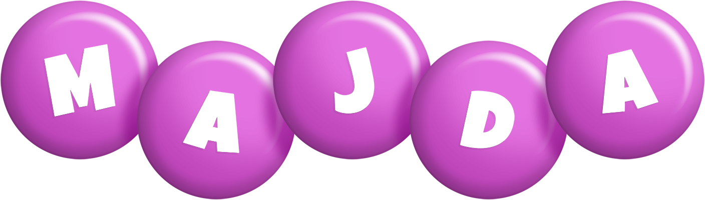 Majda candy-purple logo
