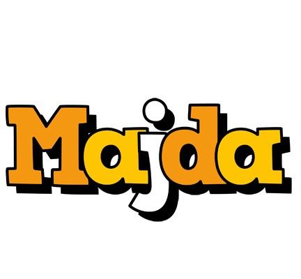 Majda cartoon logo