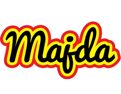 Majda flaming logo