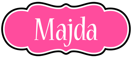 Majda invitation logo