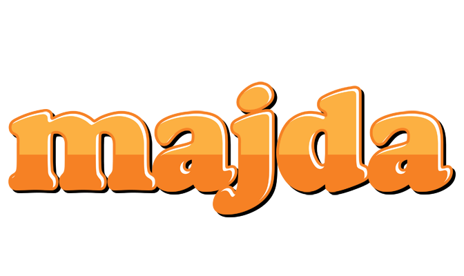 Majda orange logo