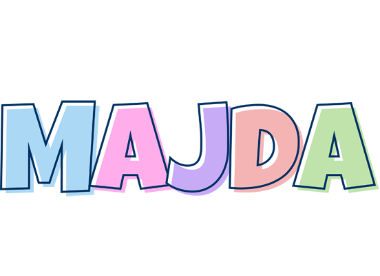 Majda pastel logo