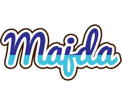 Majda raining logo