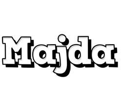Majda snowing logo