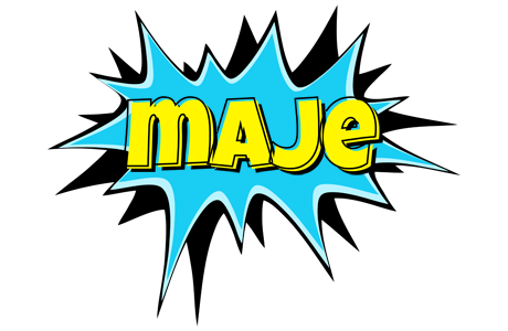 Maje amazing logo