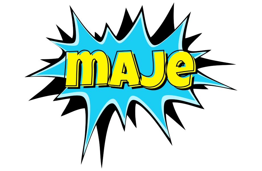 Maje amazing logo