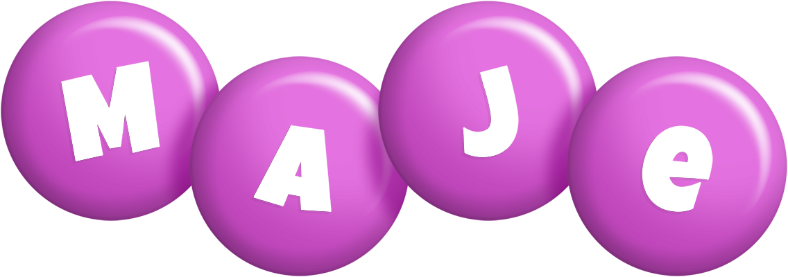 Maje candy-purple logo