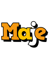 Maje cartoon logo