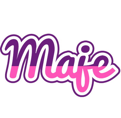 Maje cheerful logo