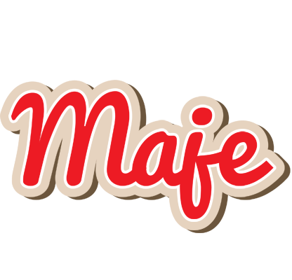 Maje chocolate logo