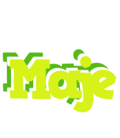 Maje citrus logo