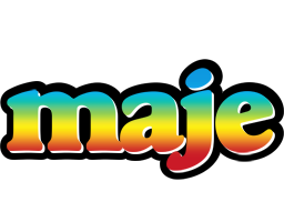 Maje color logo