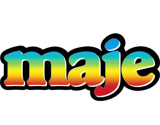 Maje color logo
