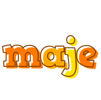 Maje desert logo