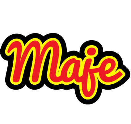 Maje fireman logo