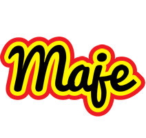 Maje flaming logo