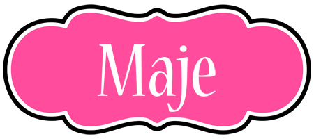 Maje invitation logo