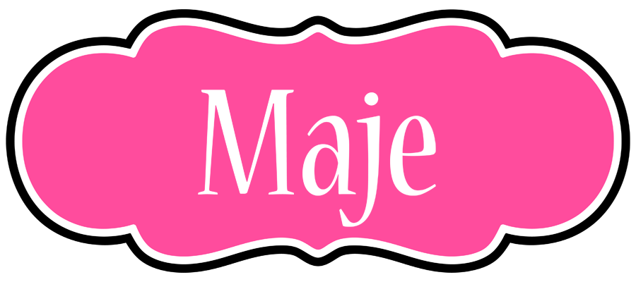 Maje invitation logo