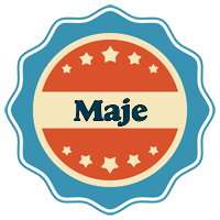 Maje labels logo