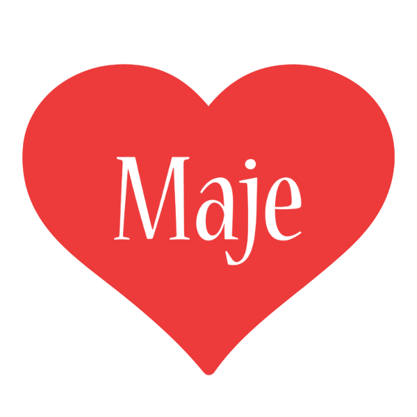 Maje love logo