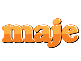 Maje orange logo